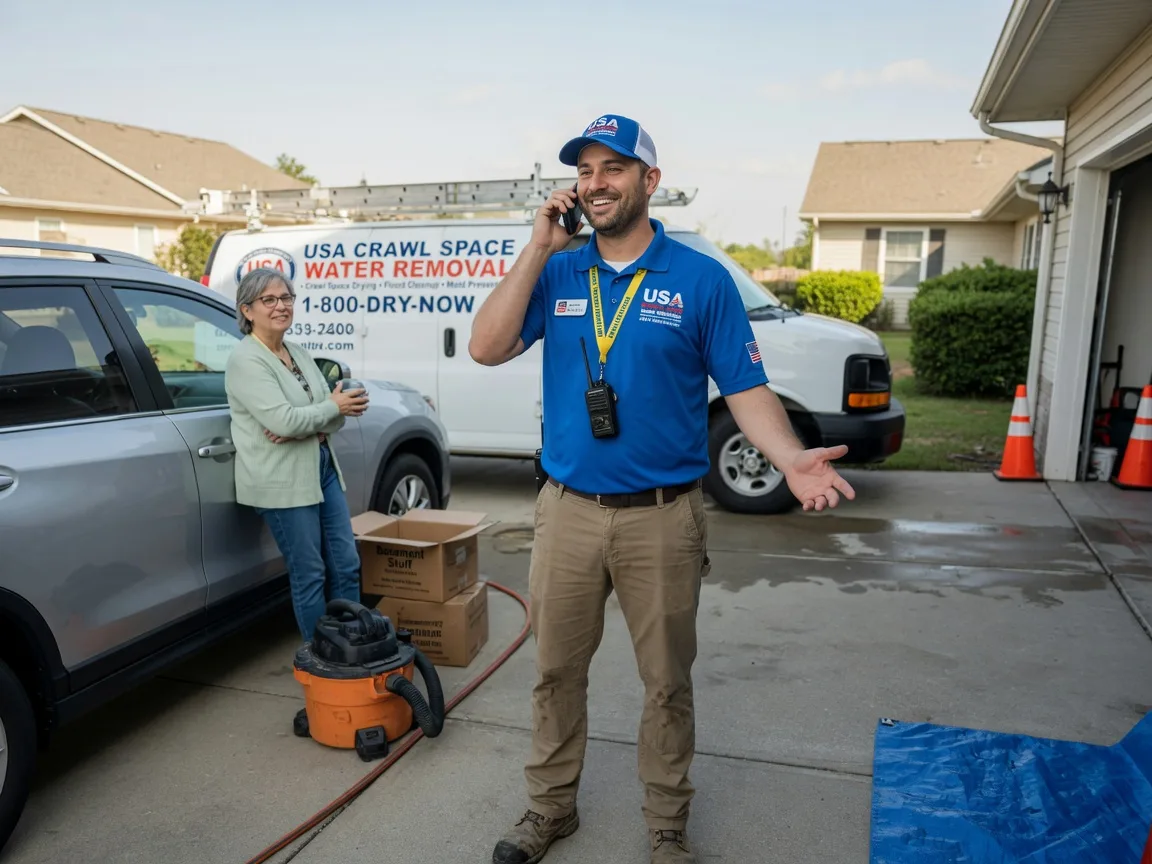 Crawl Space Water Removal Servia, IN FAQs
